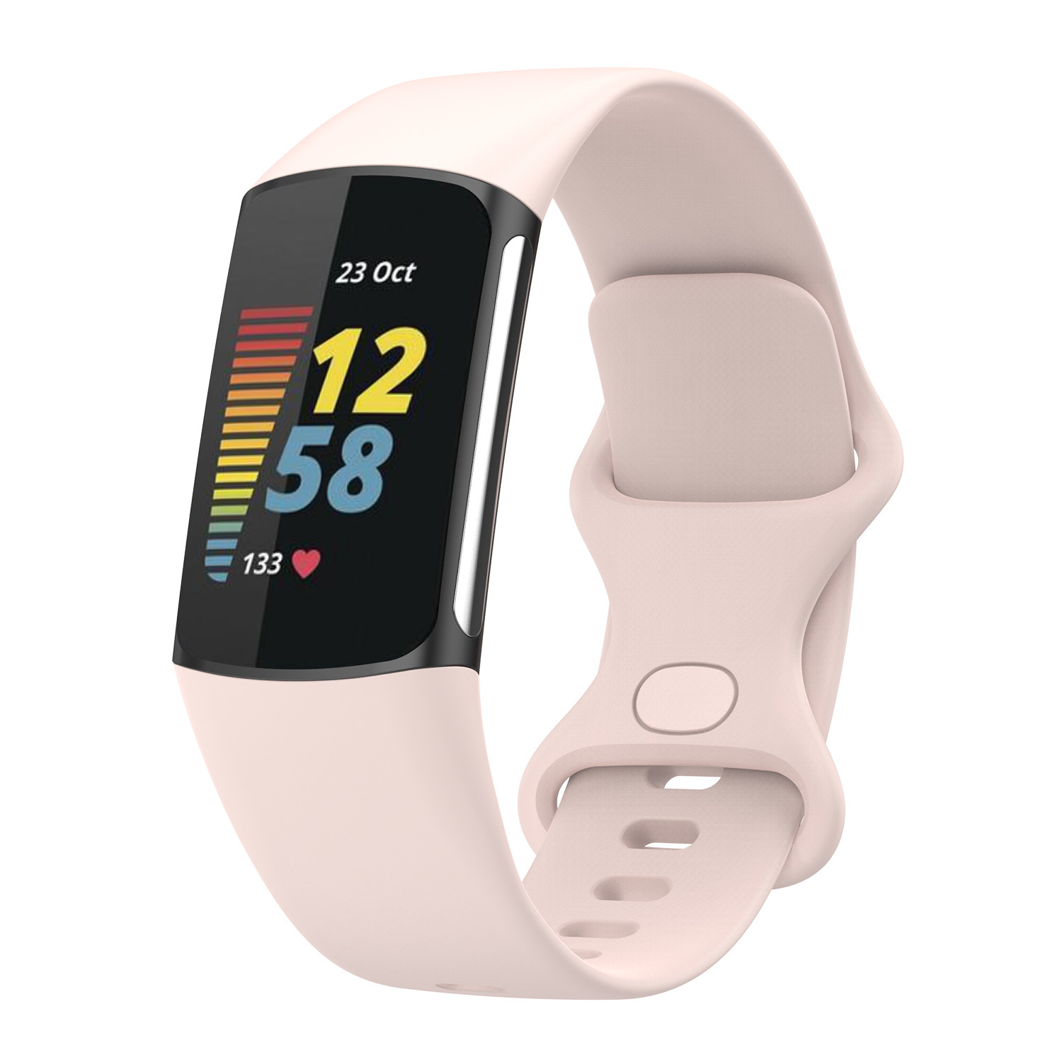 Bracelet sport Fitbit Charge 5 - sable rose