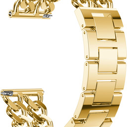 Bracelet acier cow-boy Samsung Galaxy Watch - or