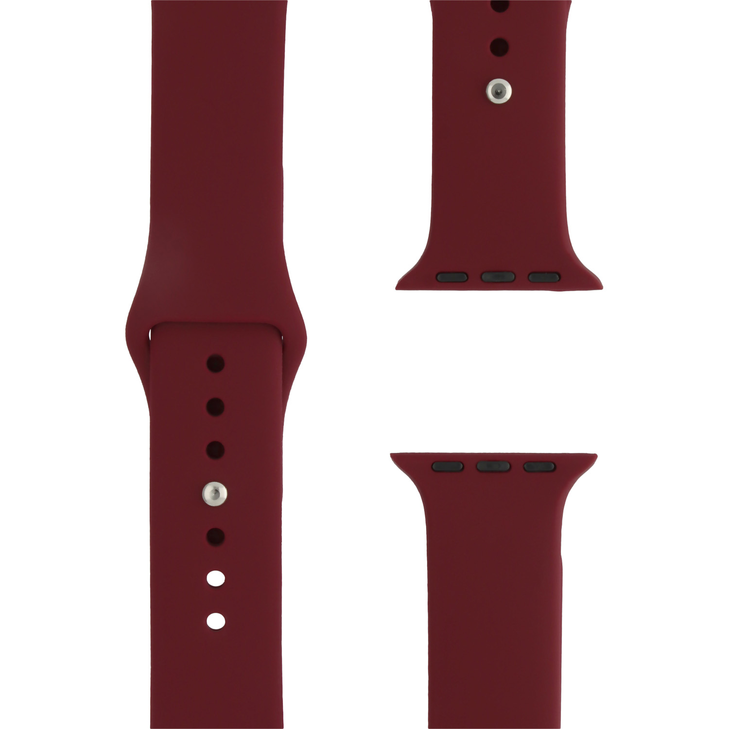 Bracelet sport Apple Watch - rouge vin