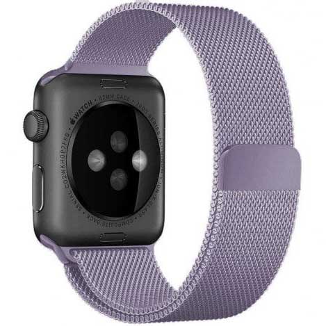 Bracelet milanais Apple Watch - lavande