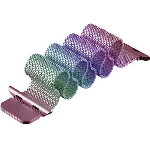 Bracelet milanais Apple Watch - coloré