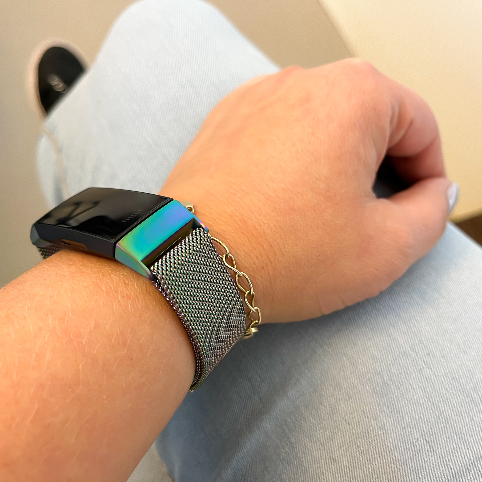 Bracelet milanais Fitbit Charge 3 & 4 - coloré