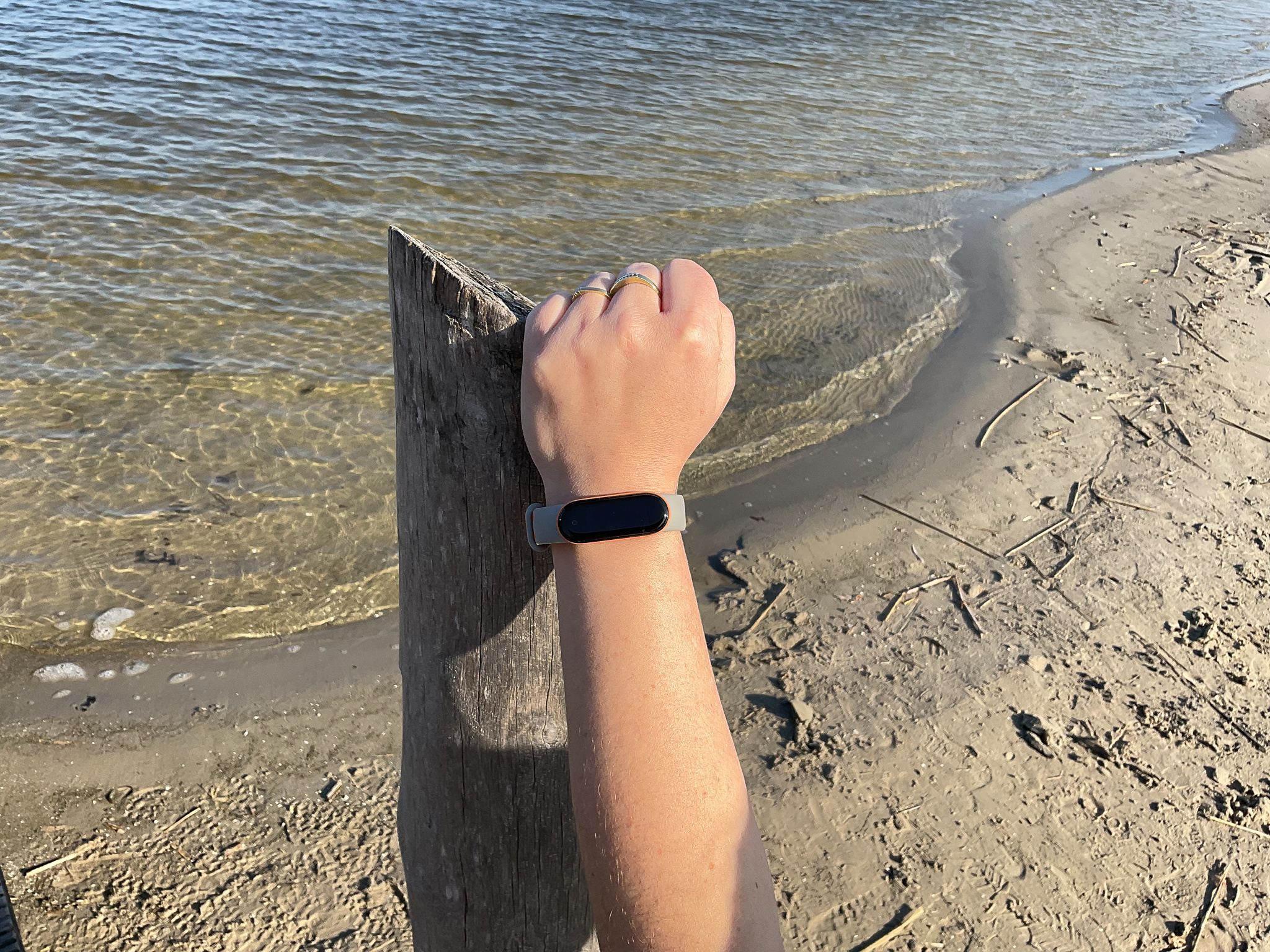 Bracelet sport double Xiaomi Mi 5/6 - gris orange