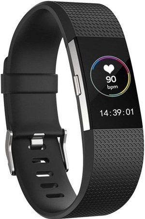 Bracelet sport Fitbit Charge 2 - noir
