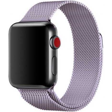 Bracelet milanais Apple Watch - lavande