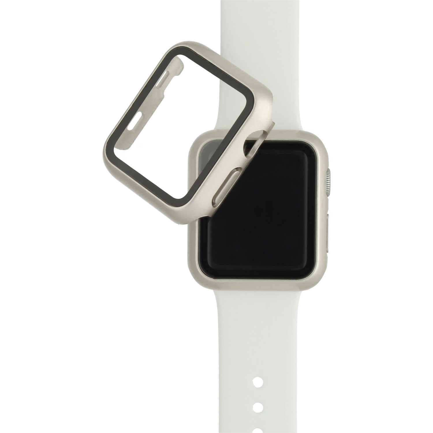 Étui rigide Apple Watch - lumière stellaire