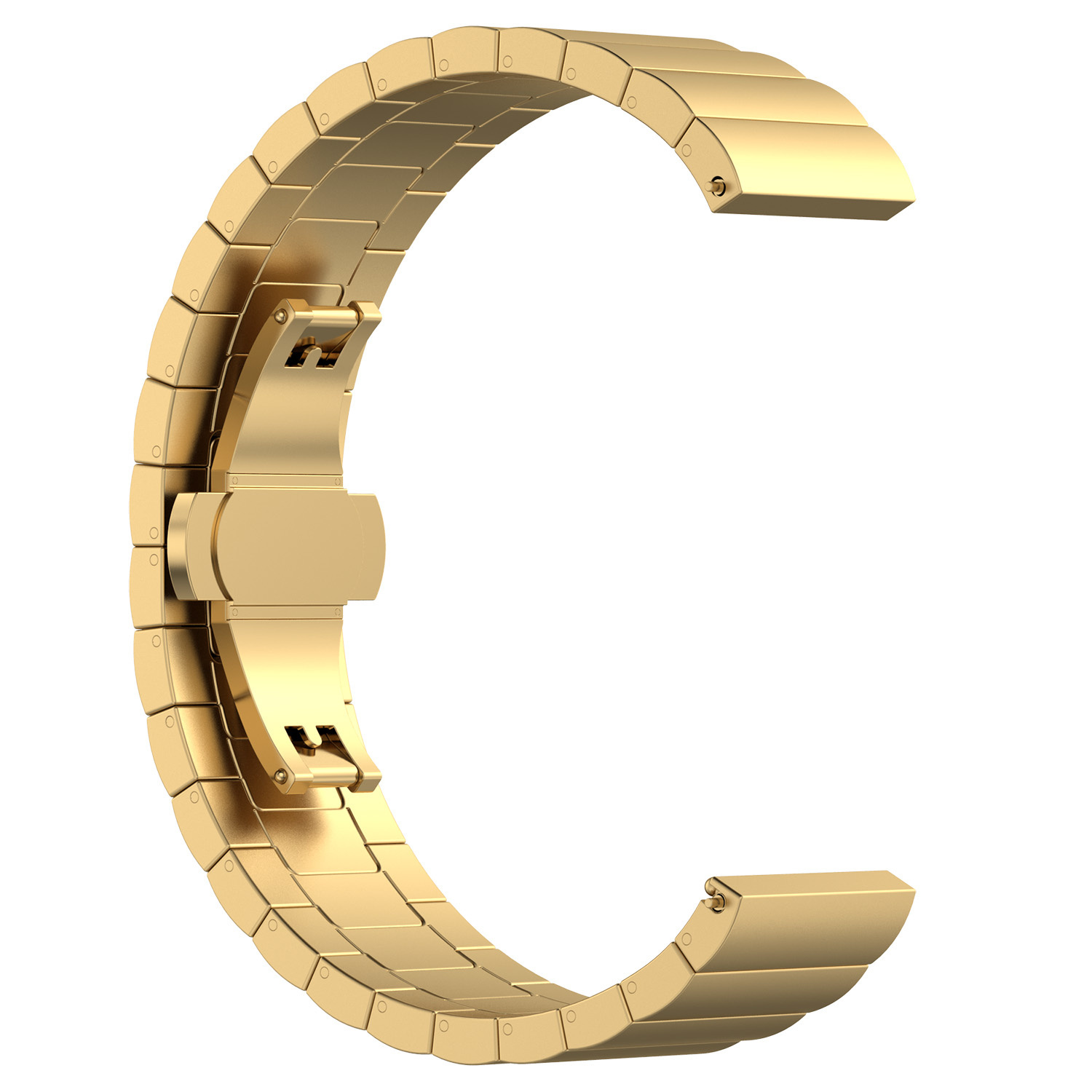 Bracelet acier maillons Huawei Watch GT - or