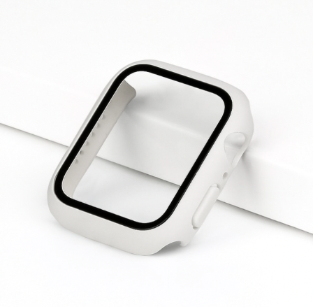 Étui rigide Apple Watch - blanc
