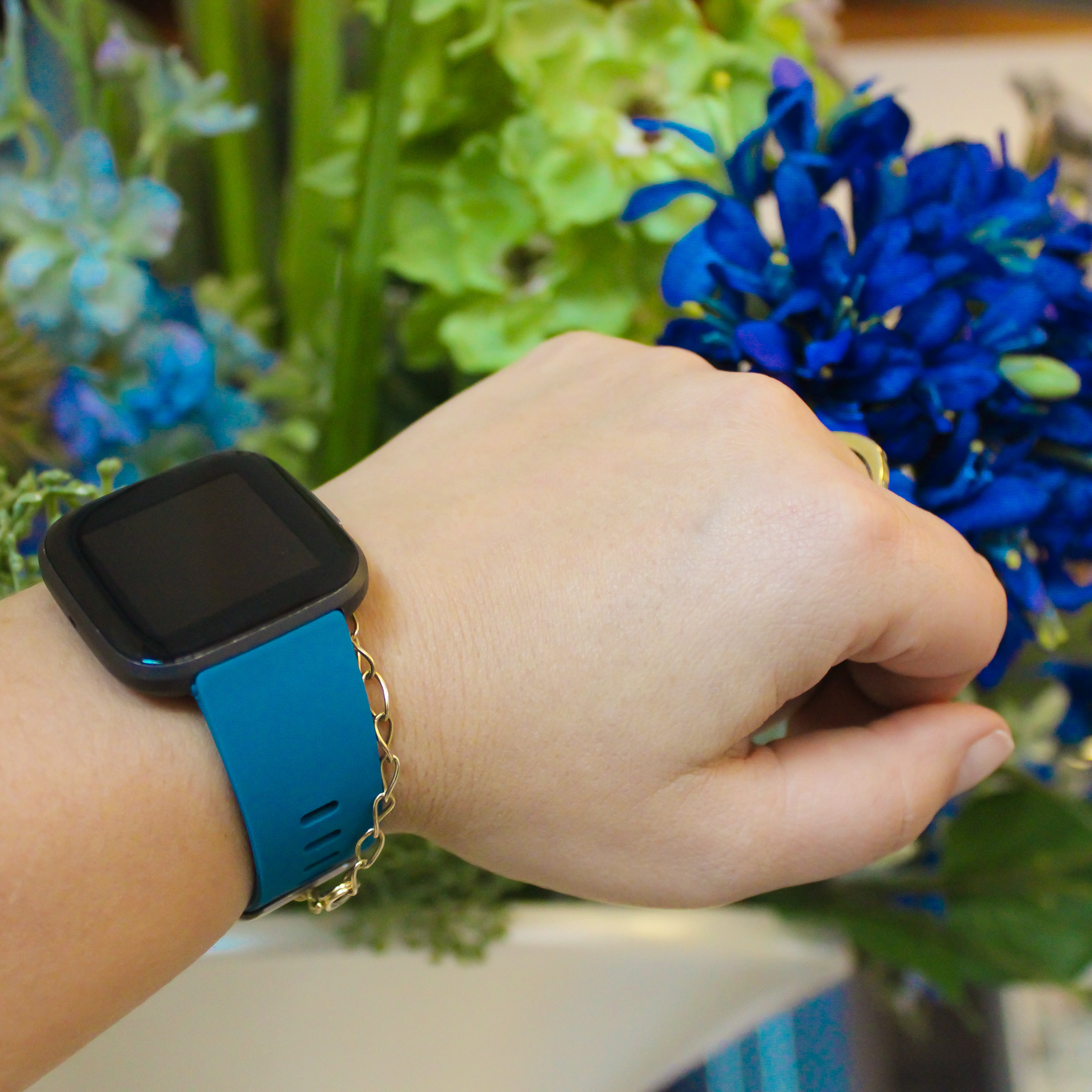 Bracelet sport Fitbit Versa - bleu royal