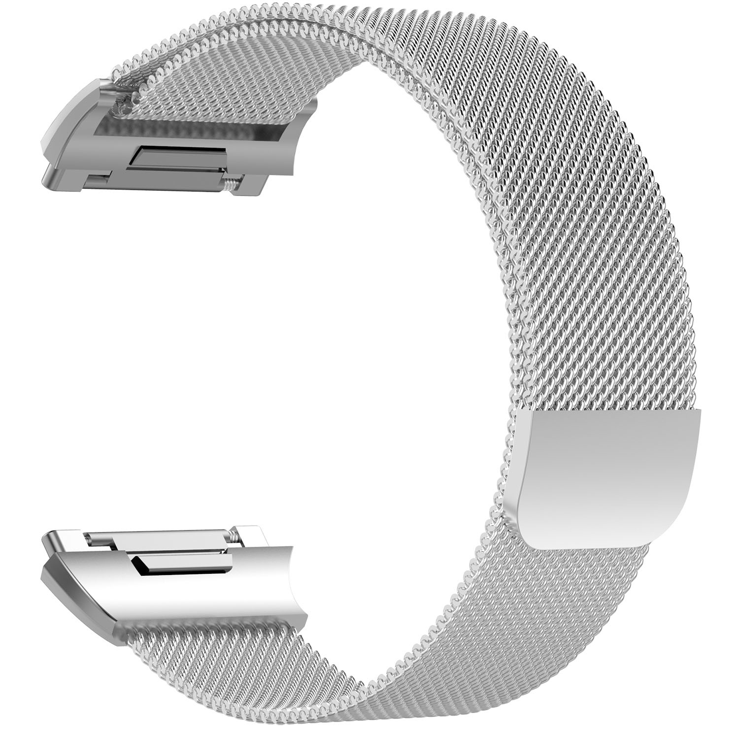 Bracelet milanais Fitbit Ionic - argent