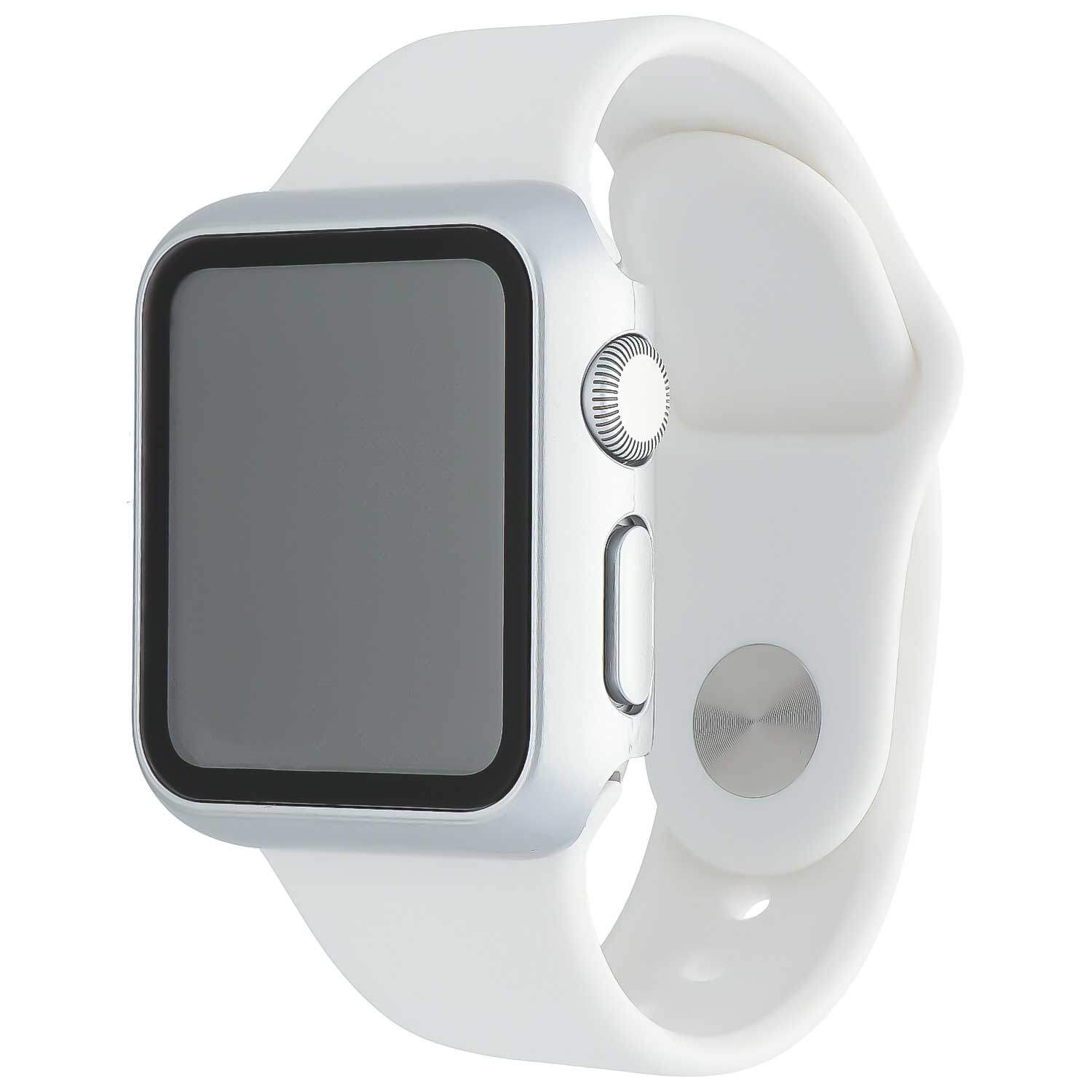 Étui rigide Apple Watch - argent
