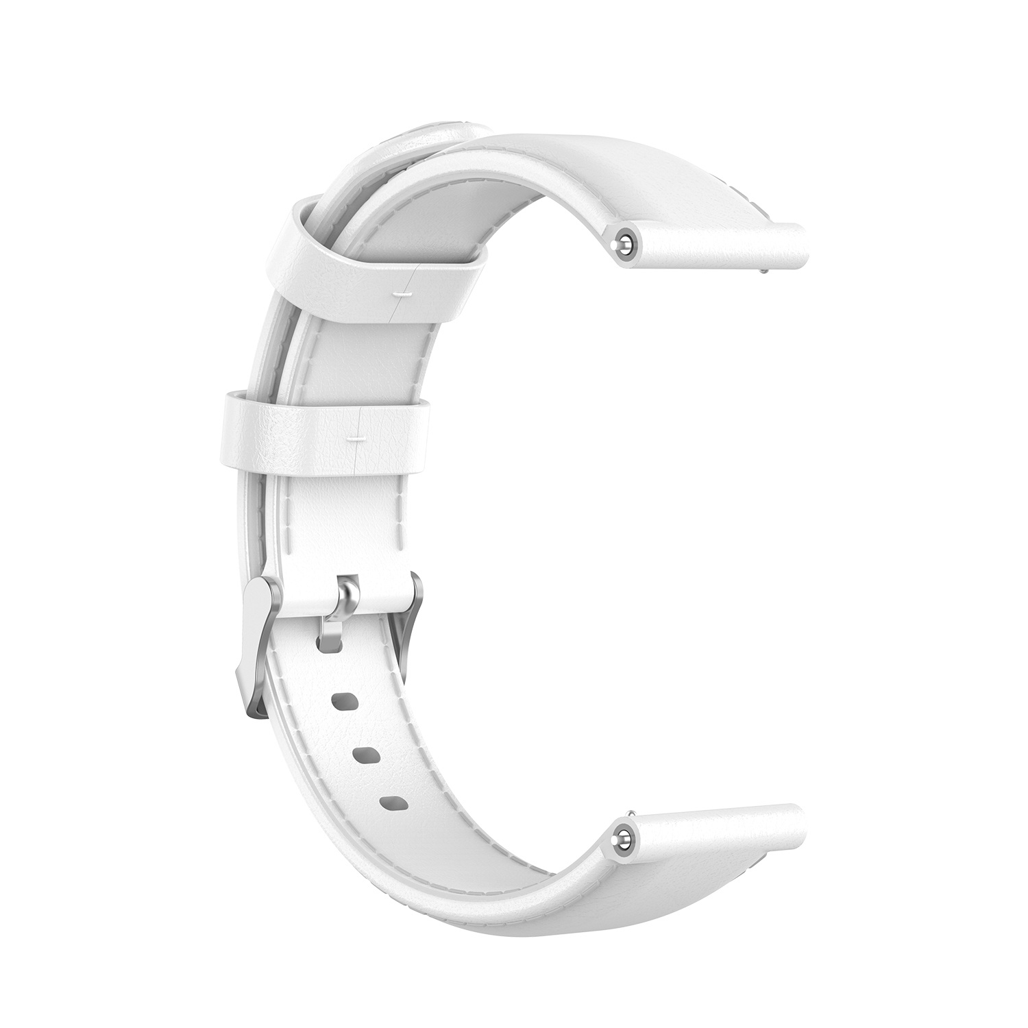 Bracelet en cuir Garmin Vivoactive / Vivomove - blanc