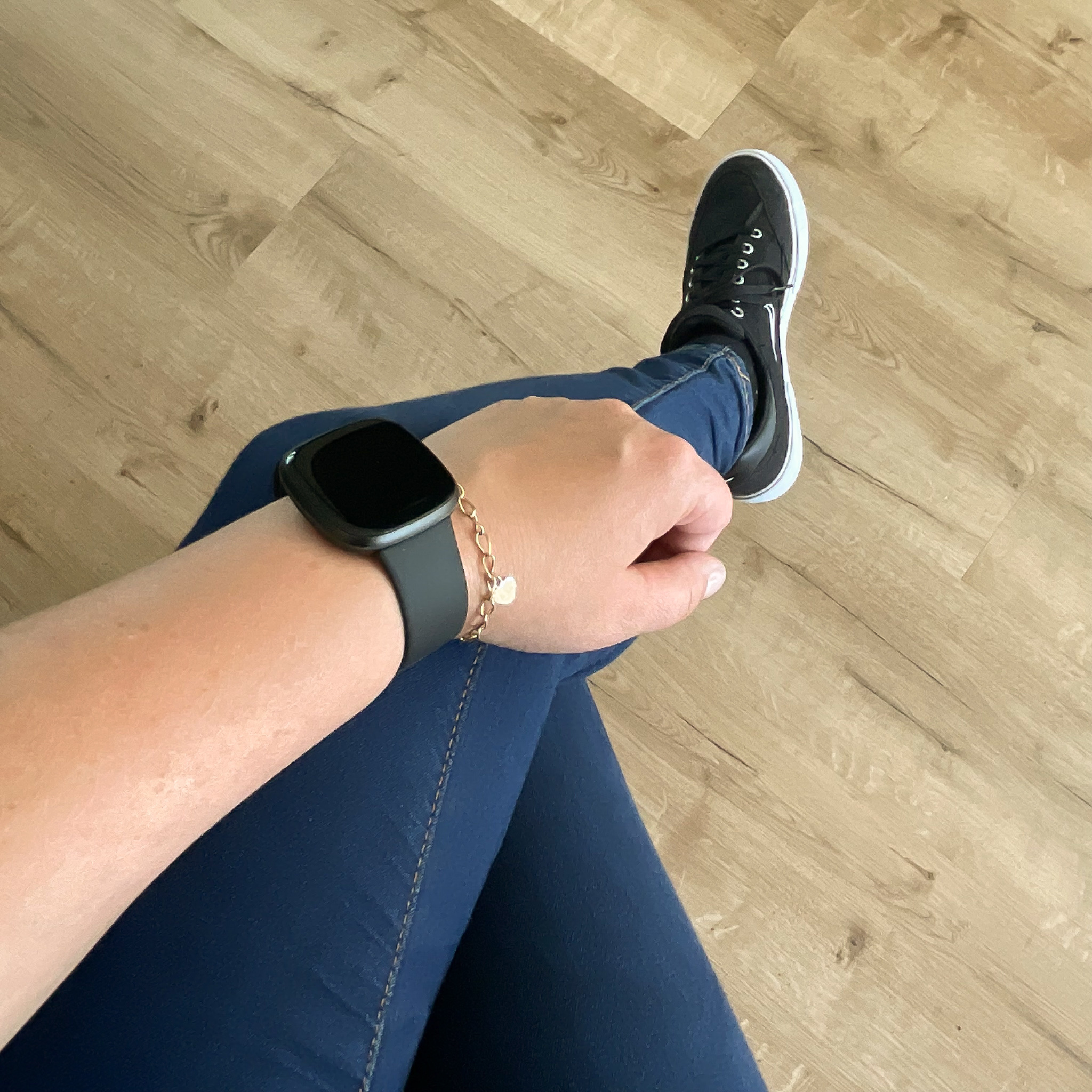 Bracelet sport Fitbit Versa 3 / Sense - noir