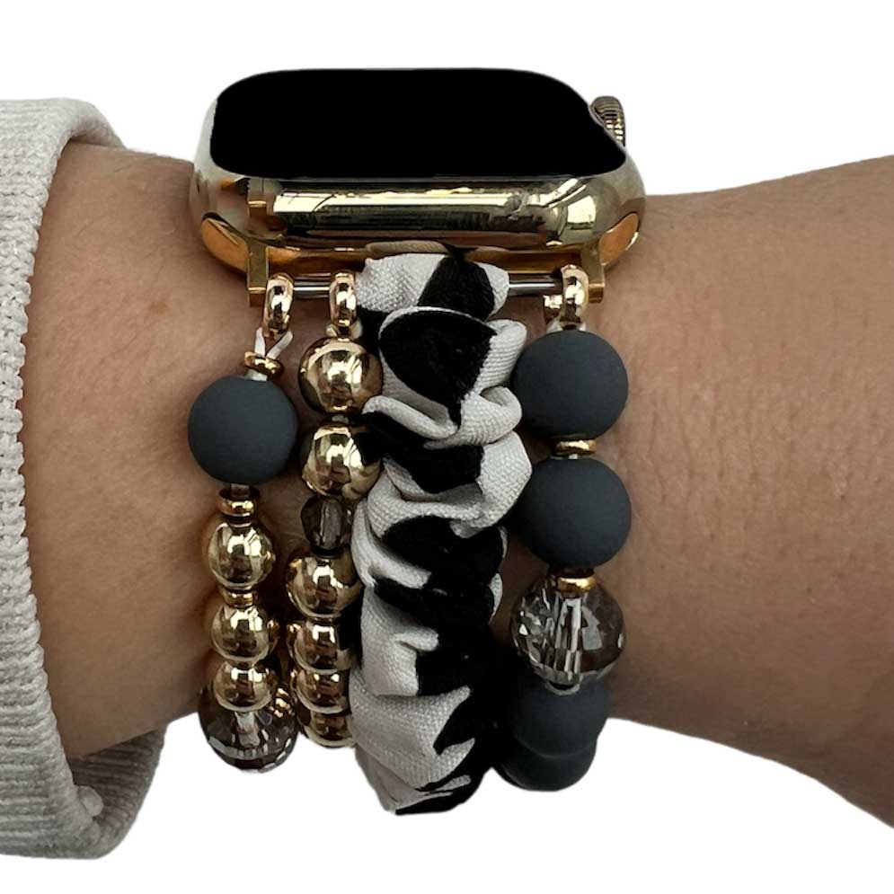 Bracelet à bijoux Apple Watch – Noa noir
