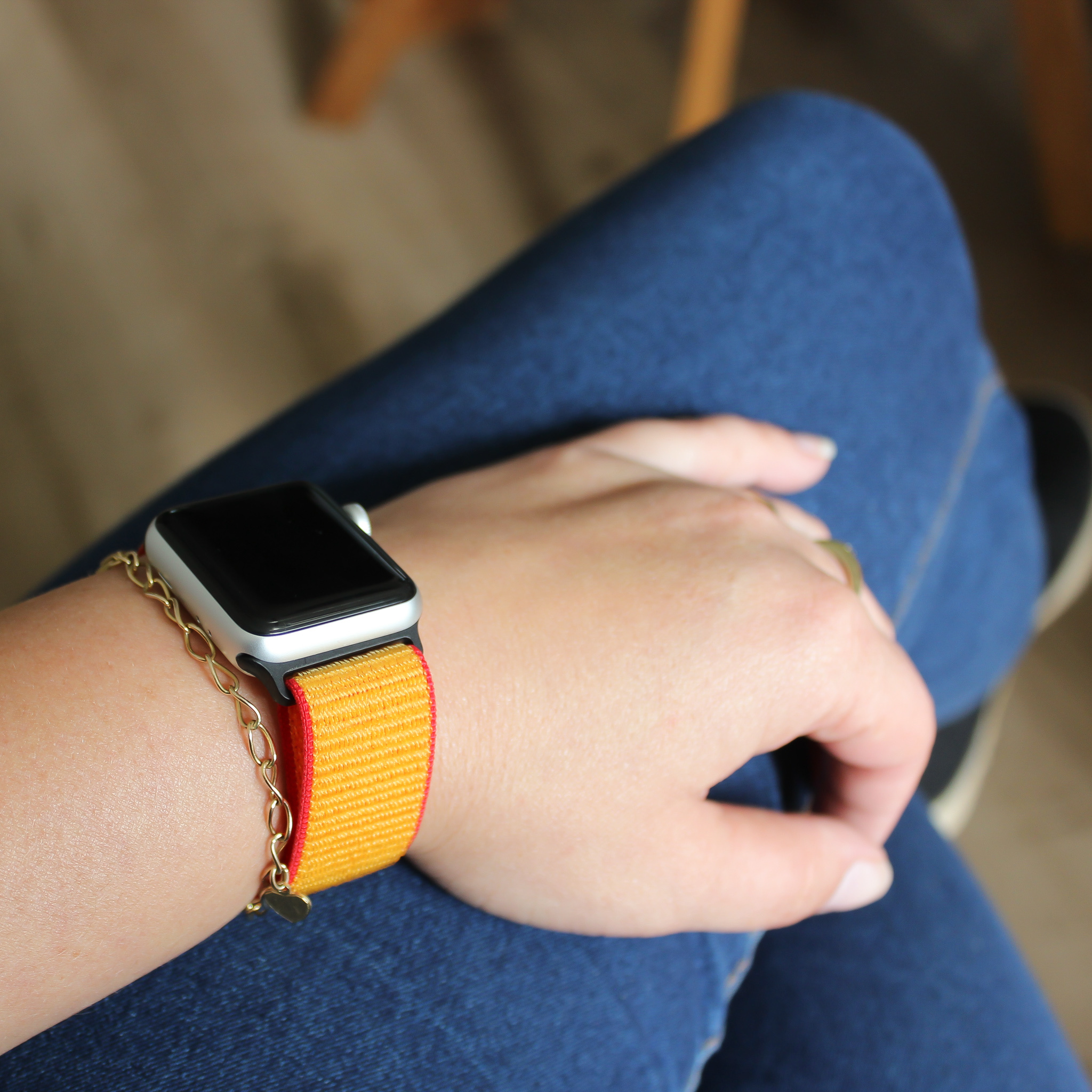 Bracelet boucle sport en nylon Apple Watch - Belgique