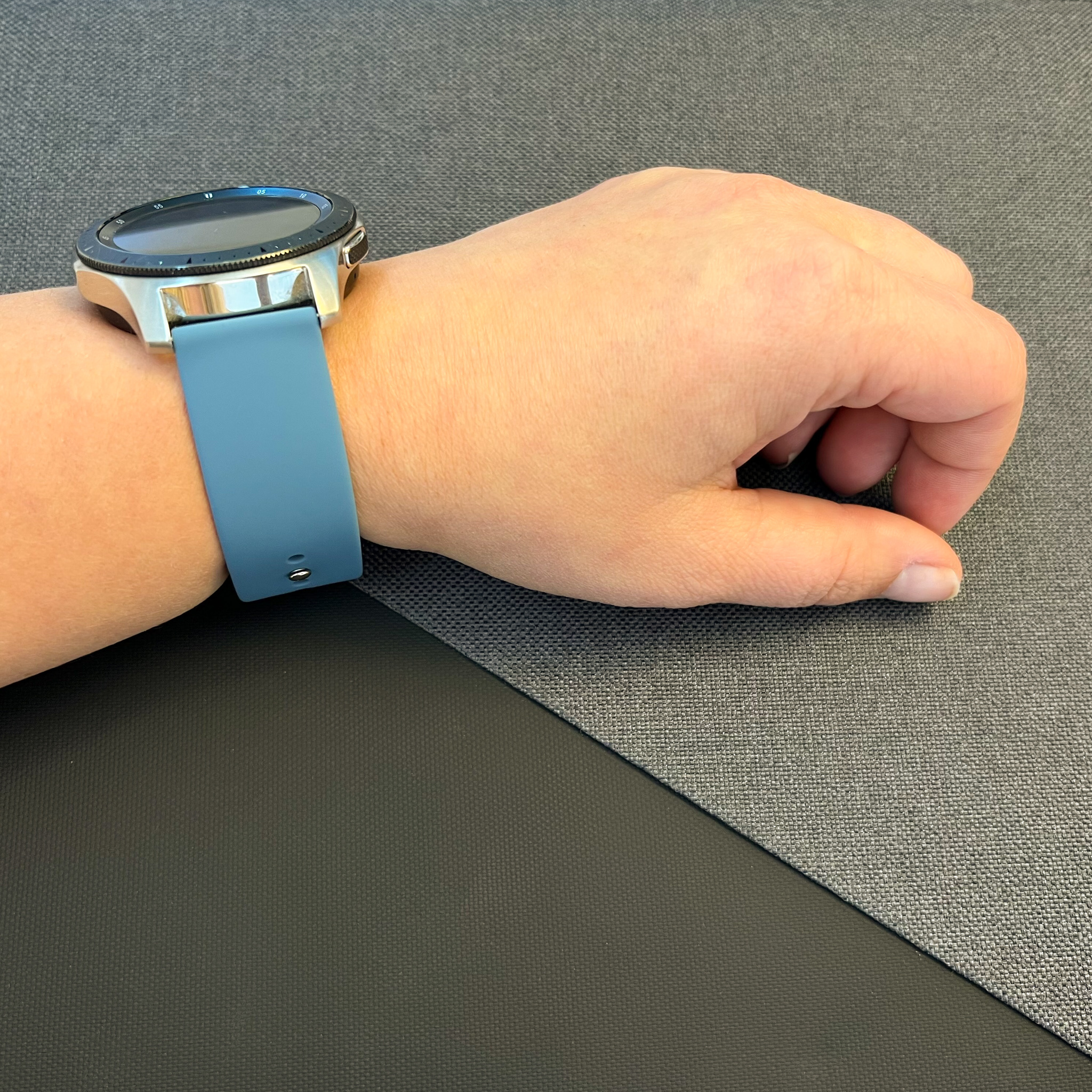 Bracelet sport en silicone Samsung Galaxy Watch - ardoise