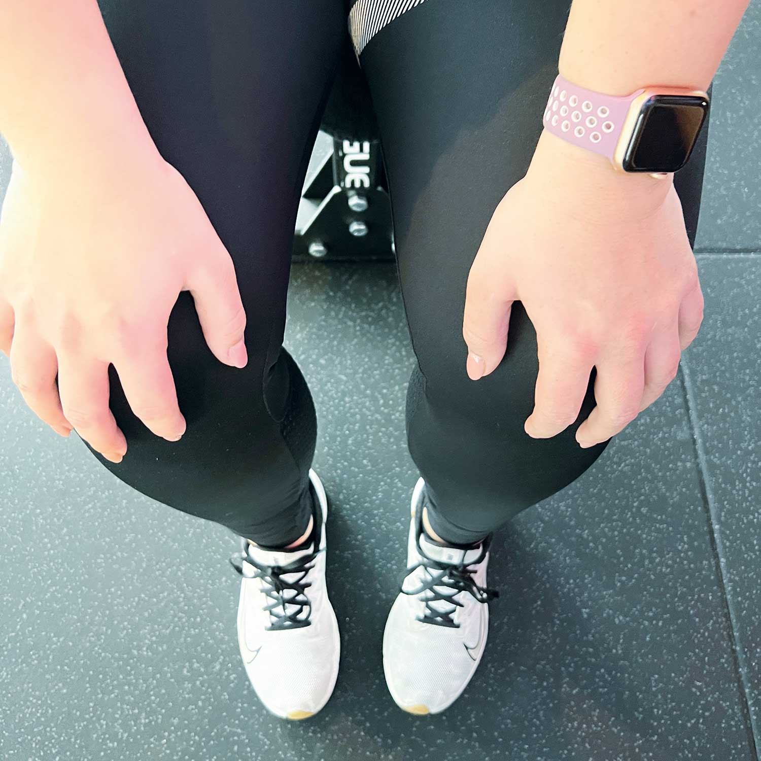 Bracelet sport double Apple Watch - rose violet