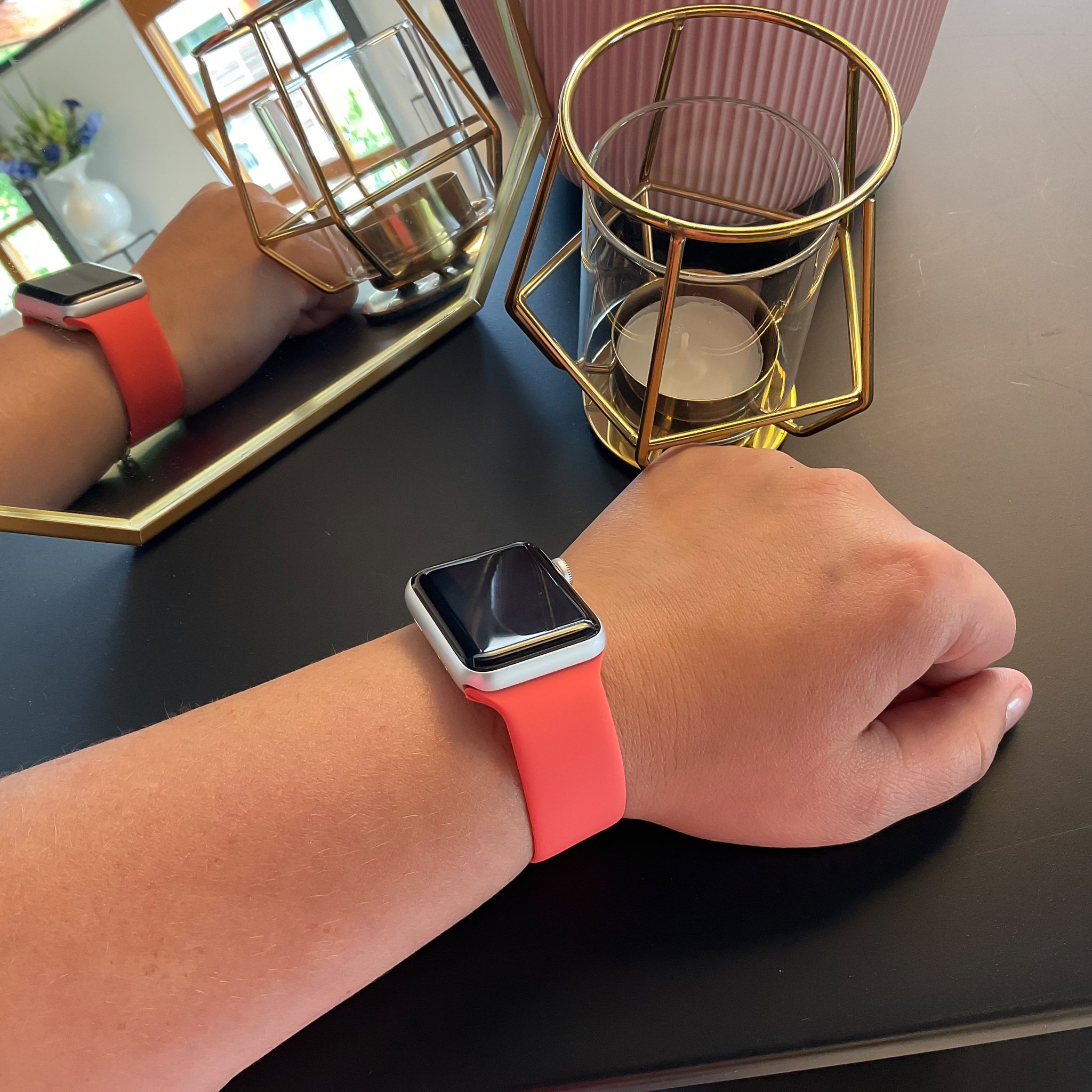 Bracelet sport Boucle unique Apple Watch - orange