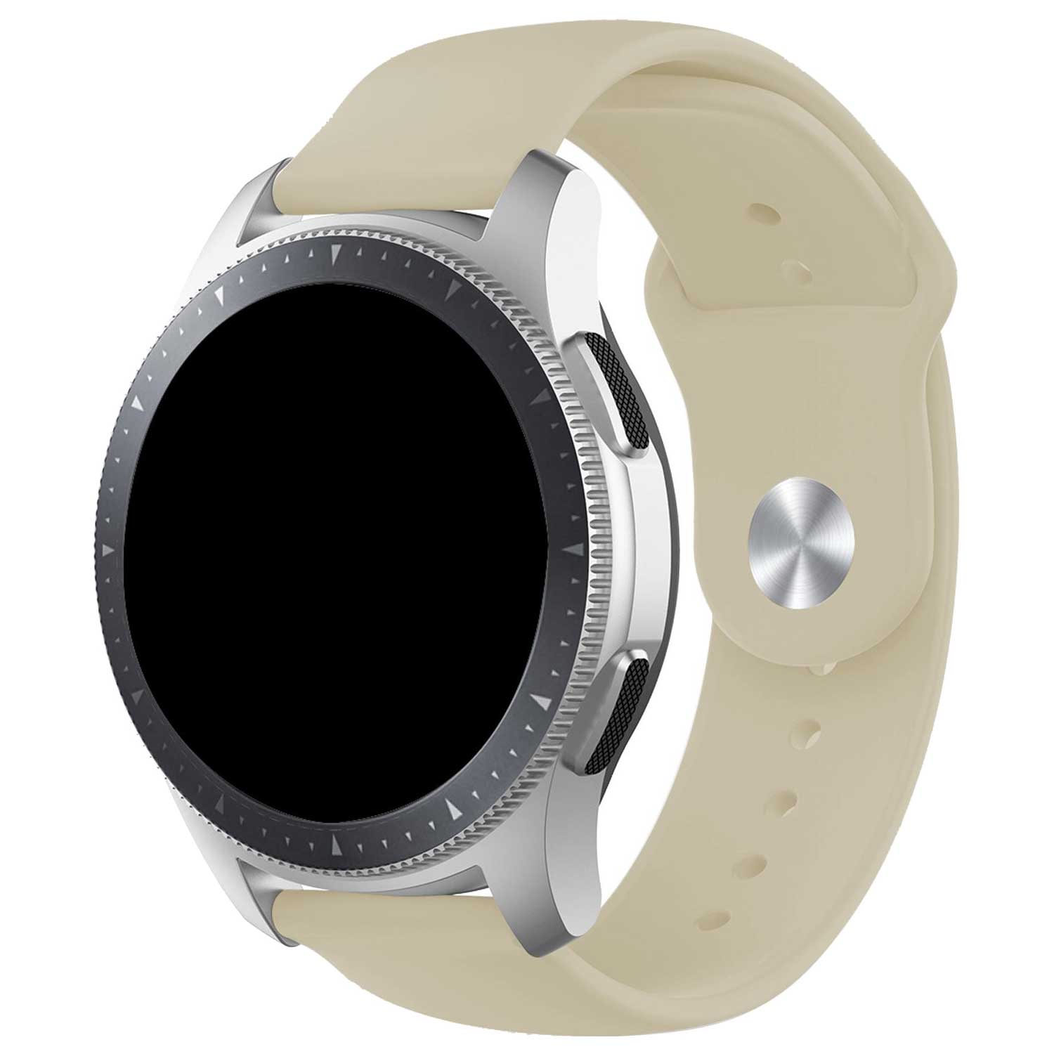 Bracelet de silicone Samsung Galaxy Watch 4 Classic - Lumière stellaire