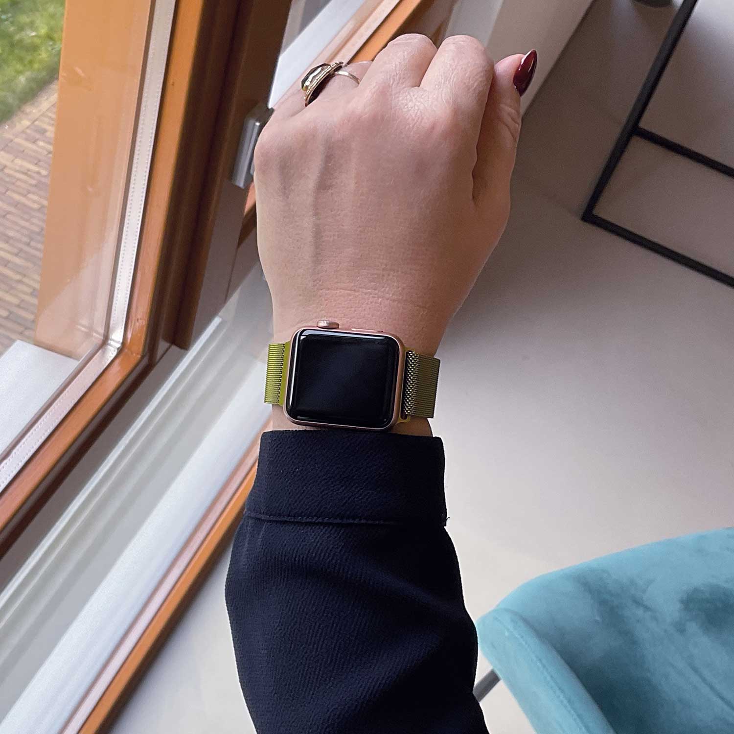 Bracelet milanais Apple Watch - vert