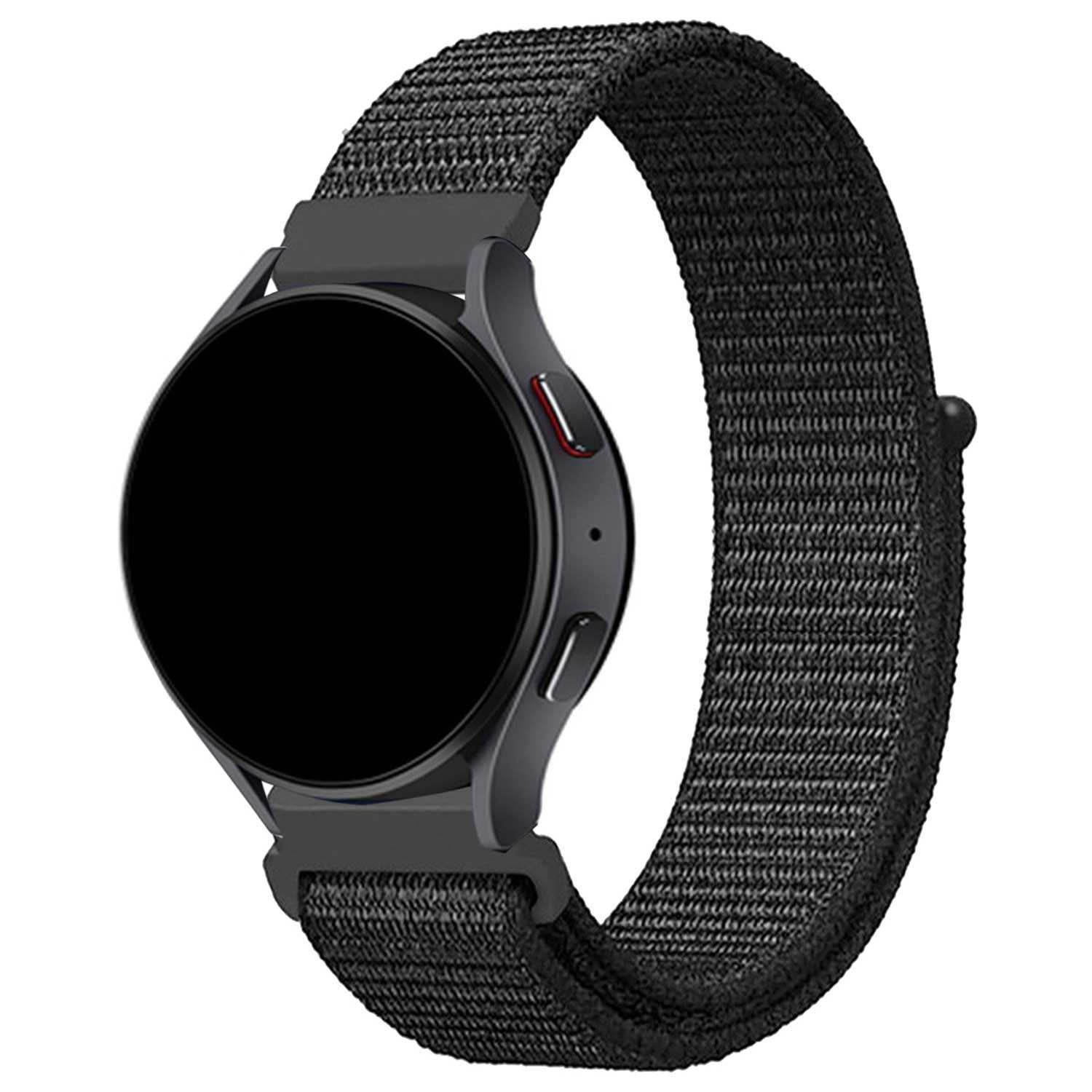 Bracelet en nylon Samsung Galaxy Watch 6 - noir