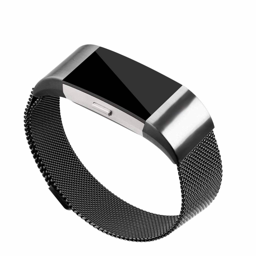 Bracelet milanais Fitbit Charge 2 - noir