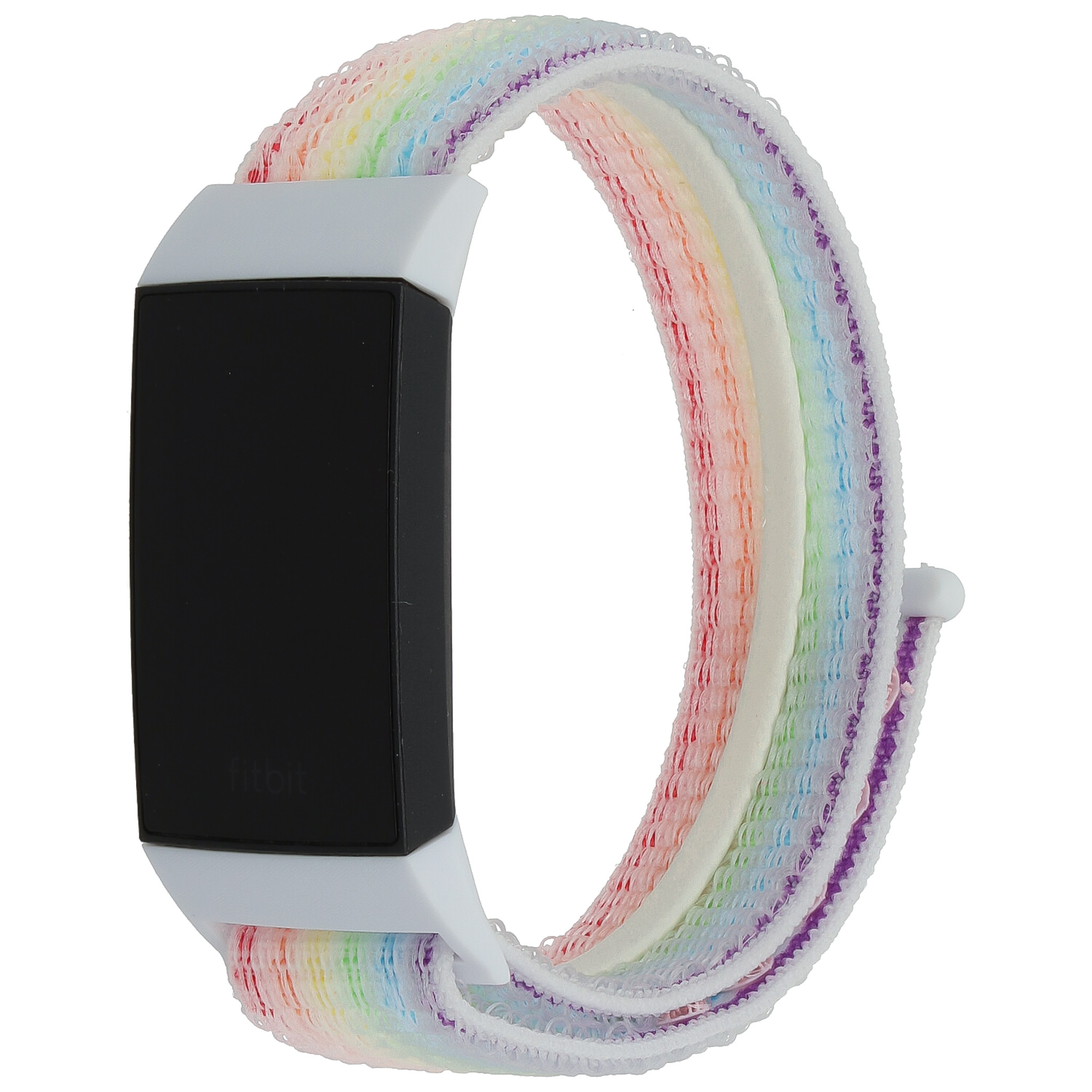 Bracelet boucle sport en nylon Fitbit Charge 3 & 4 - coloré