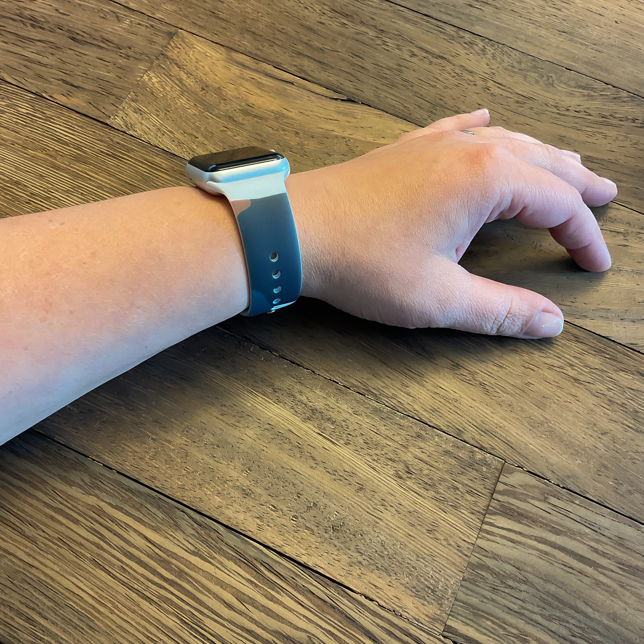 Bracelet sport Apple Watch - bleu encre