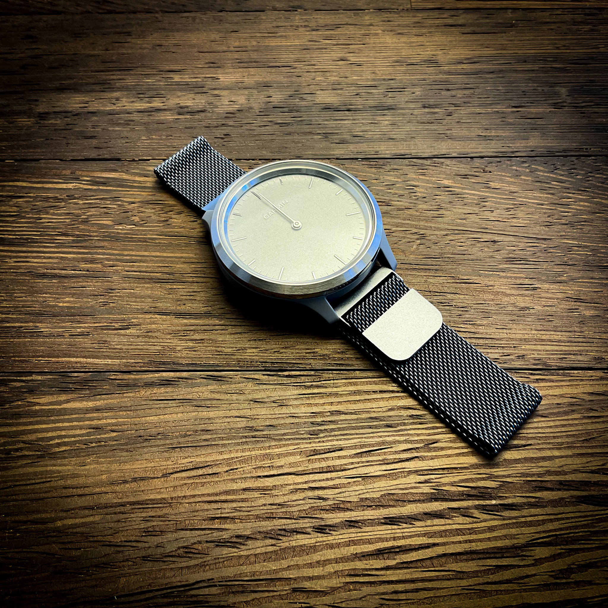 Bracelet milanais Garmin Vivoactive / Vivomove - argent