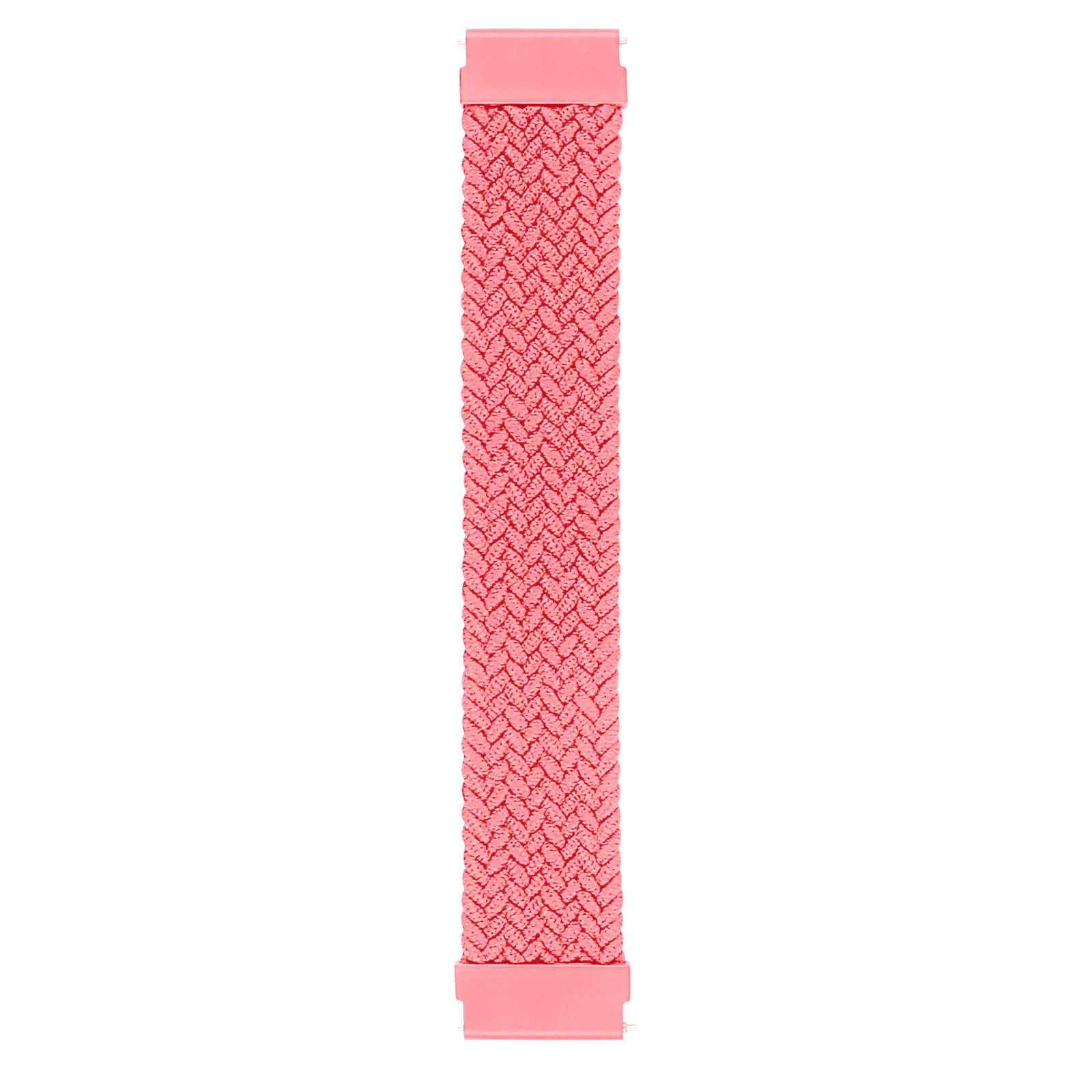 Bracelet nylon Boucle unique tressé Garmin Vivoactive / Vivomove - pink punch