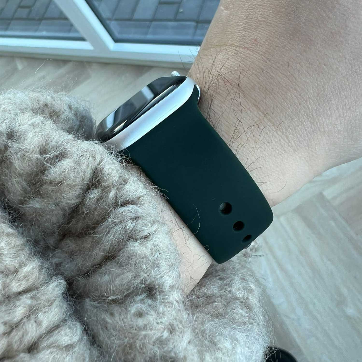 Bracelet sport Apple Watch - vert chypre