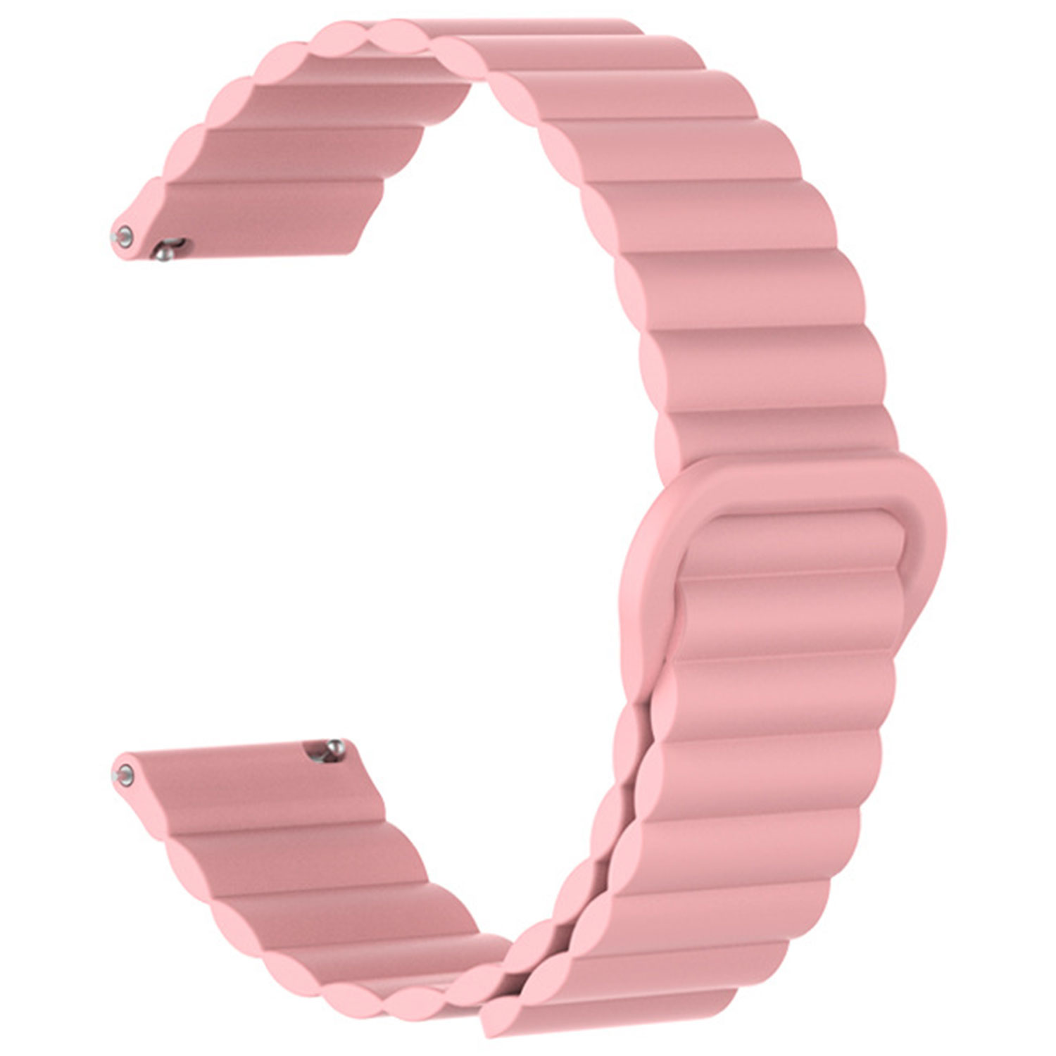 Bracelet magnétique en silicone Samsung Galaxy Watch 4 Classic - rose