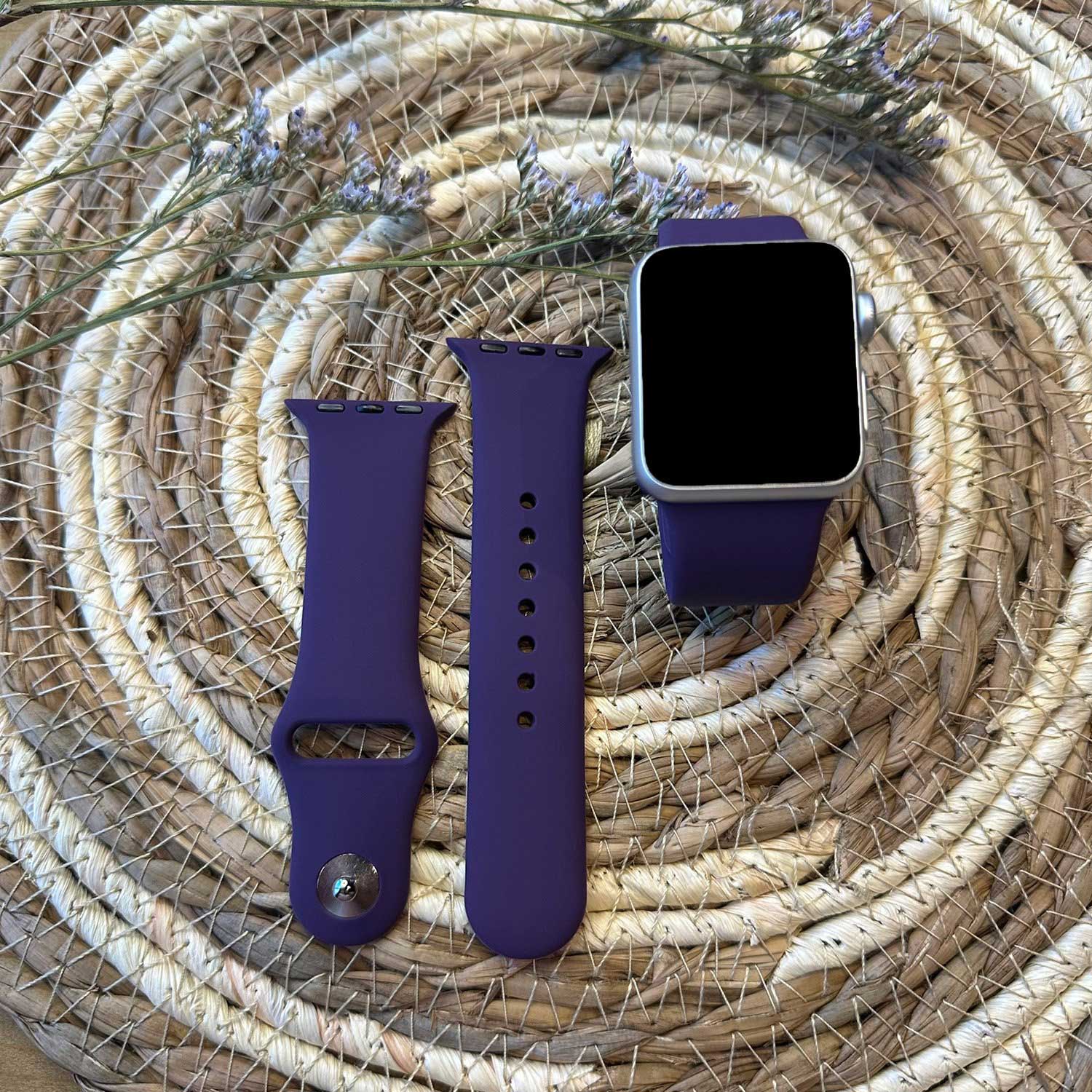 Bracelet sport Apple Watch - plum