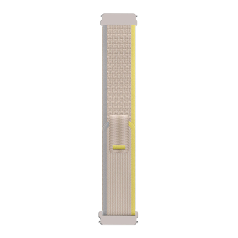 Bracelet Boucle Trail en nylon Garmin Vivoactive / Vivomove - jaune beige