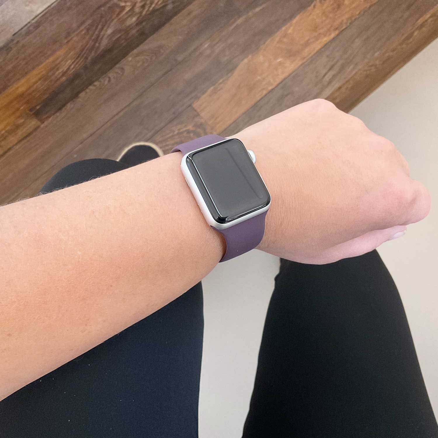 Bracelet sport Apple Watch - cerisier foncé