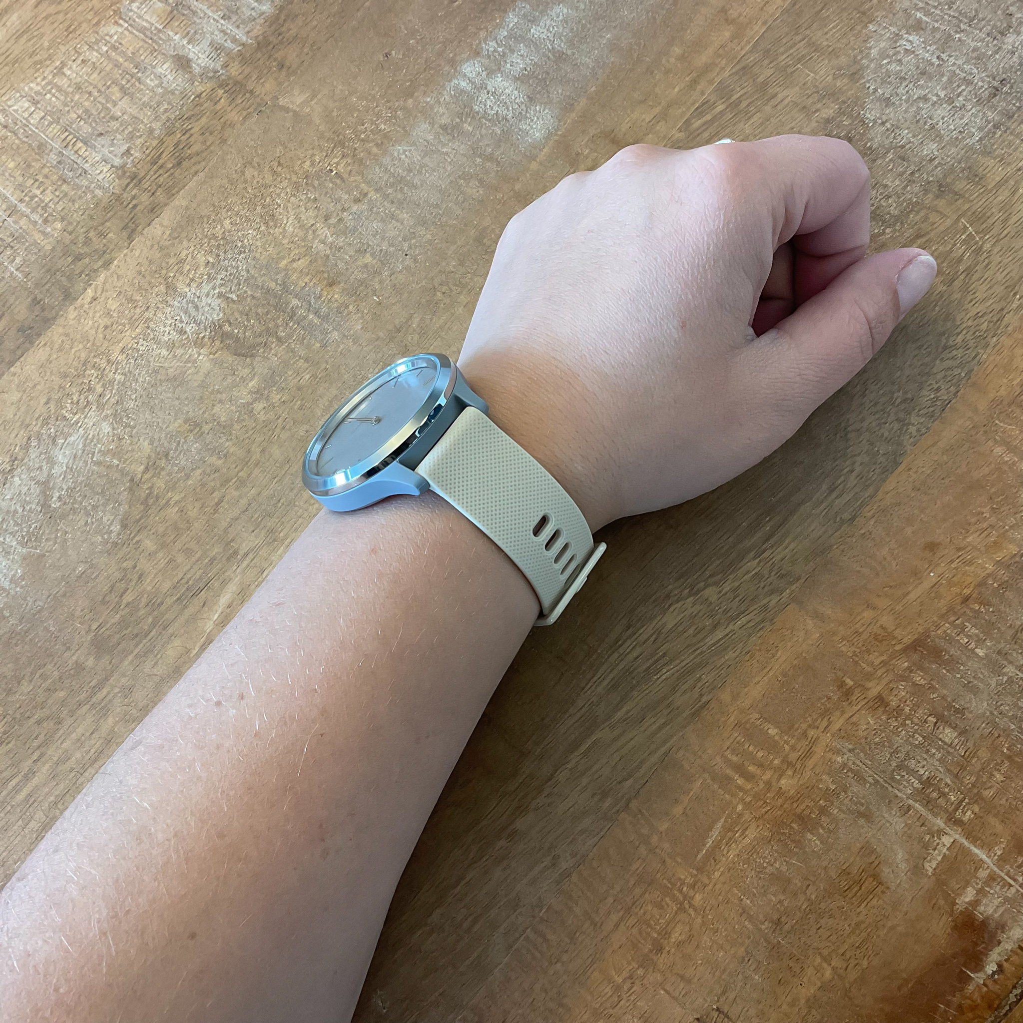 Bracelet sport boucle Garmin Vivoactive / Vivomove - kaki