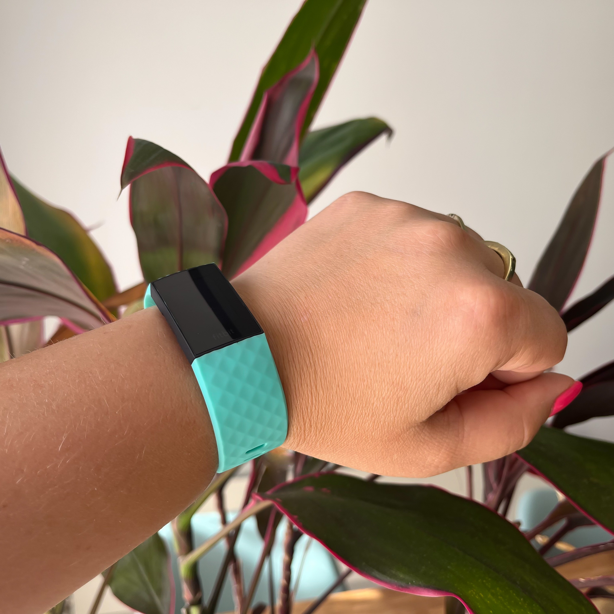 Bracelet sport gaufré Fitbit Charge 3 & 4 - vert