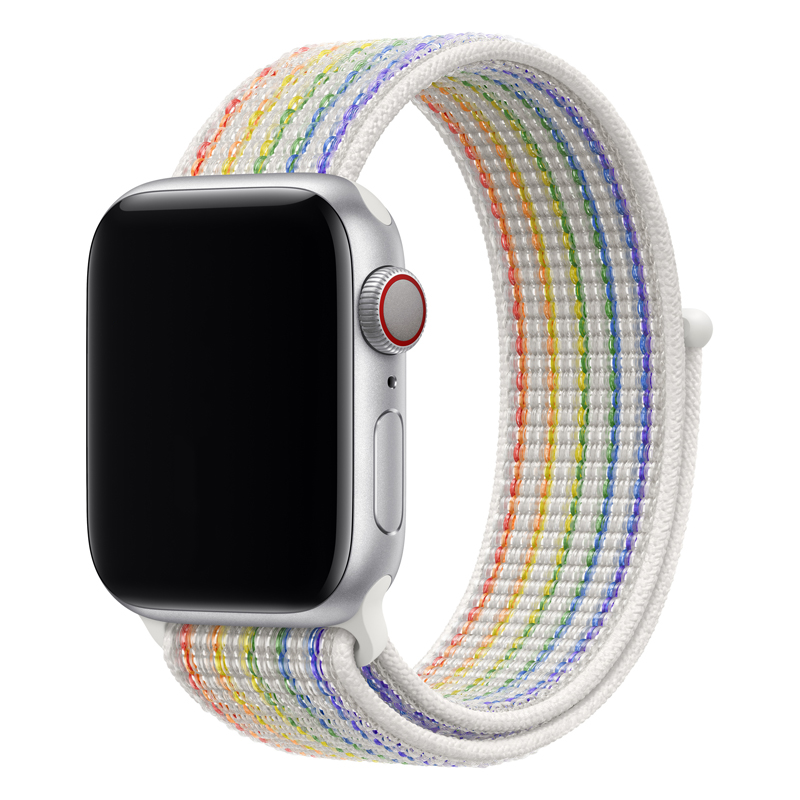 Bracelet boucle sport en nylon Apple Watch sportif - fierté