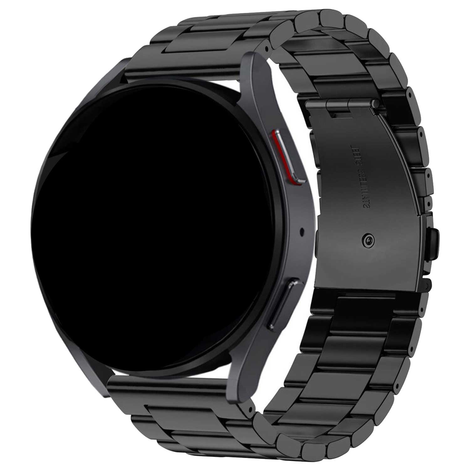 Bracelet acier à maillons perlés Samsung Galaxy Watch 7 - noir