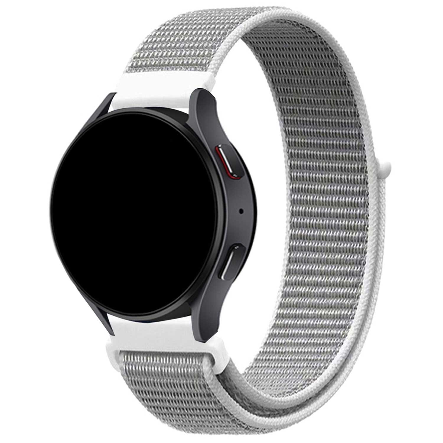 Bracelet en nylon Samsung Galaxy Watch 4 Classic - coquillage