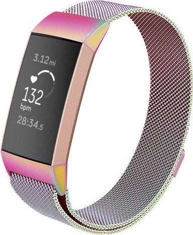 Bracelet milanais Fitbit Charge 3 & 4 - coloré
