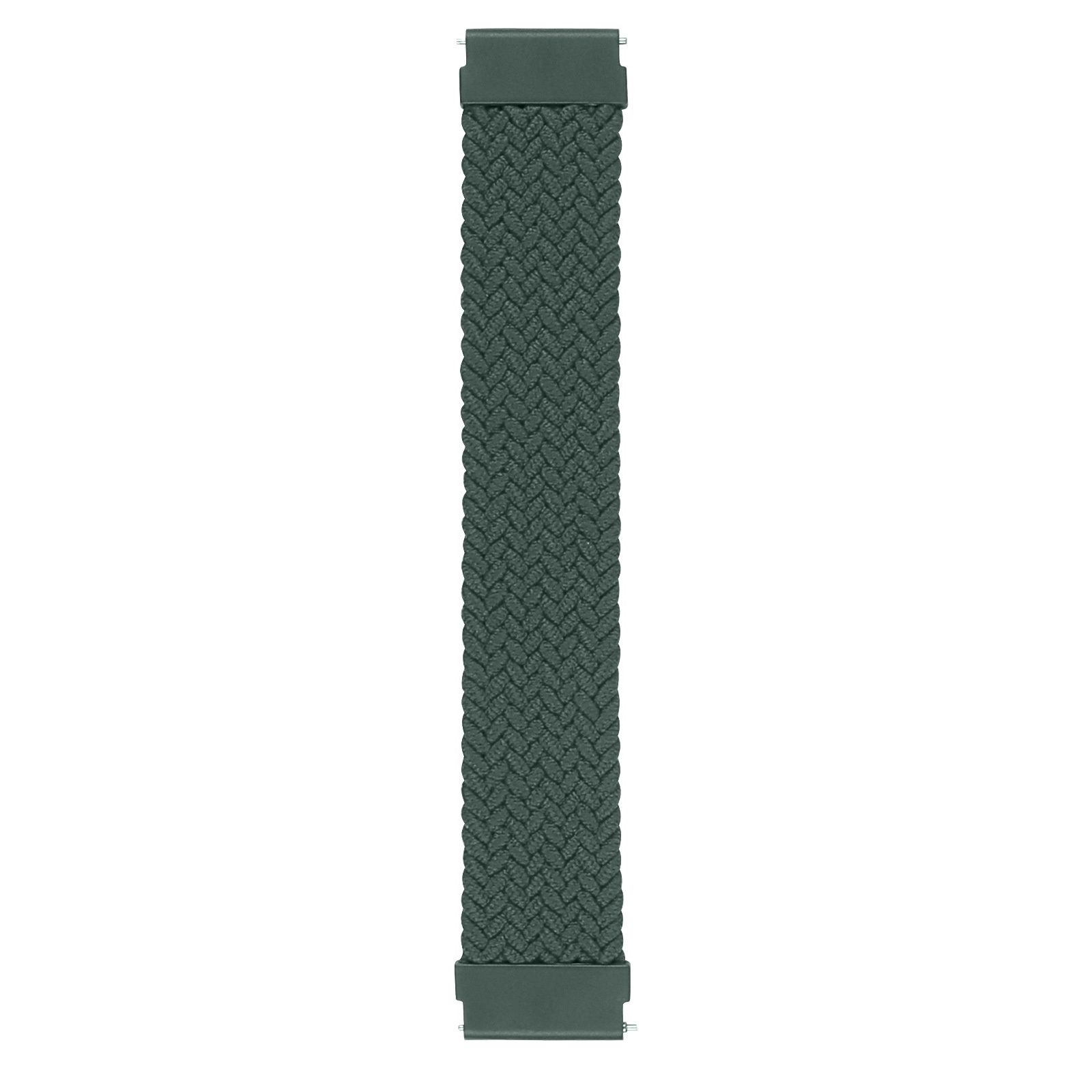 Bracelet nylon Boucle unique tressé Polar Ignite - vert inverness