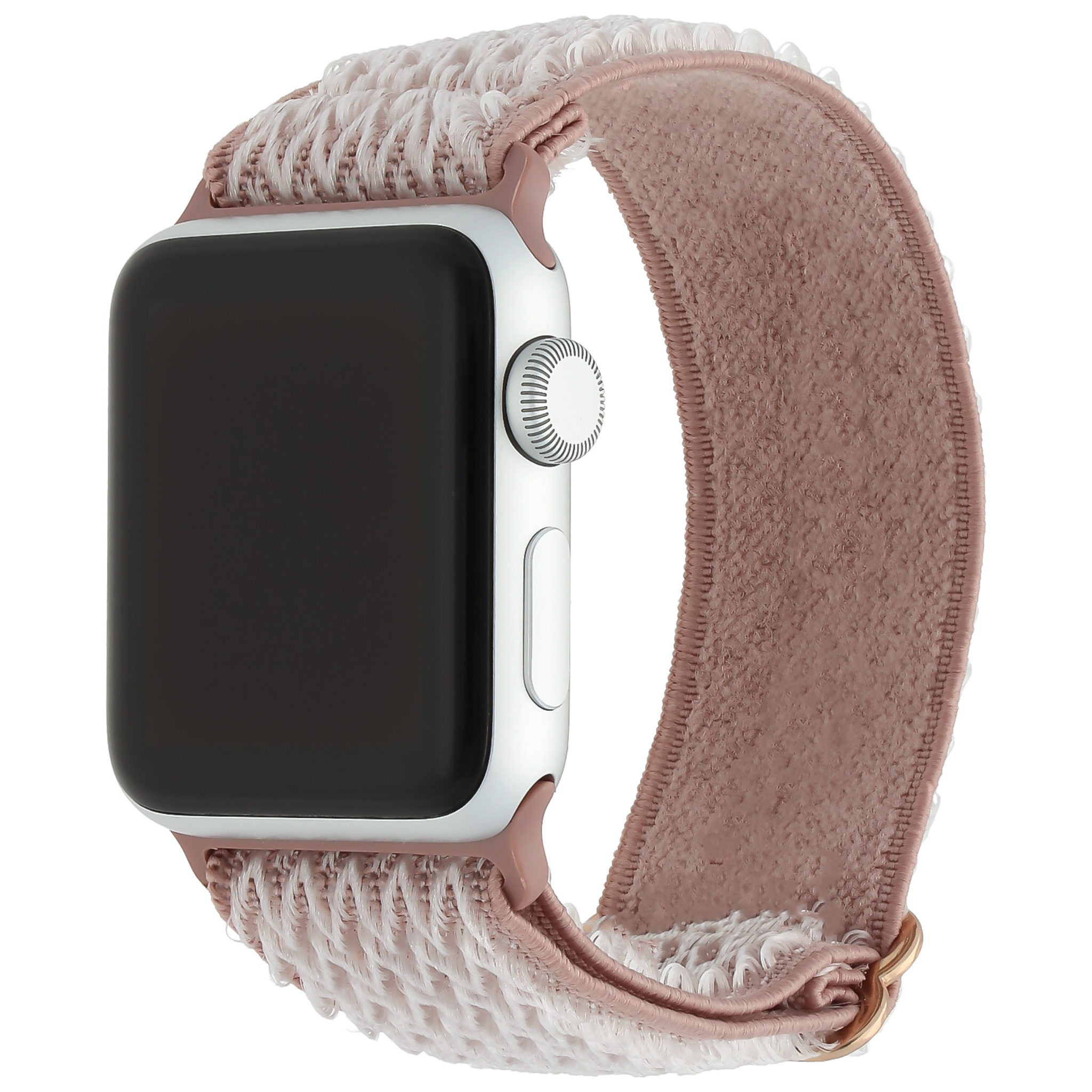 Bracelet nylon solo Apple Watch - sable poudreux