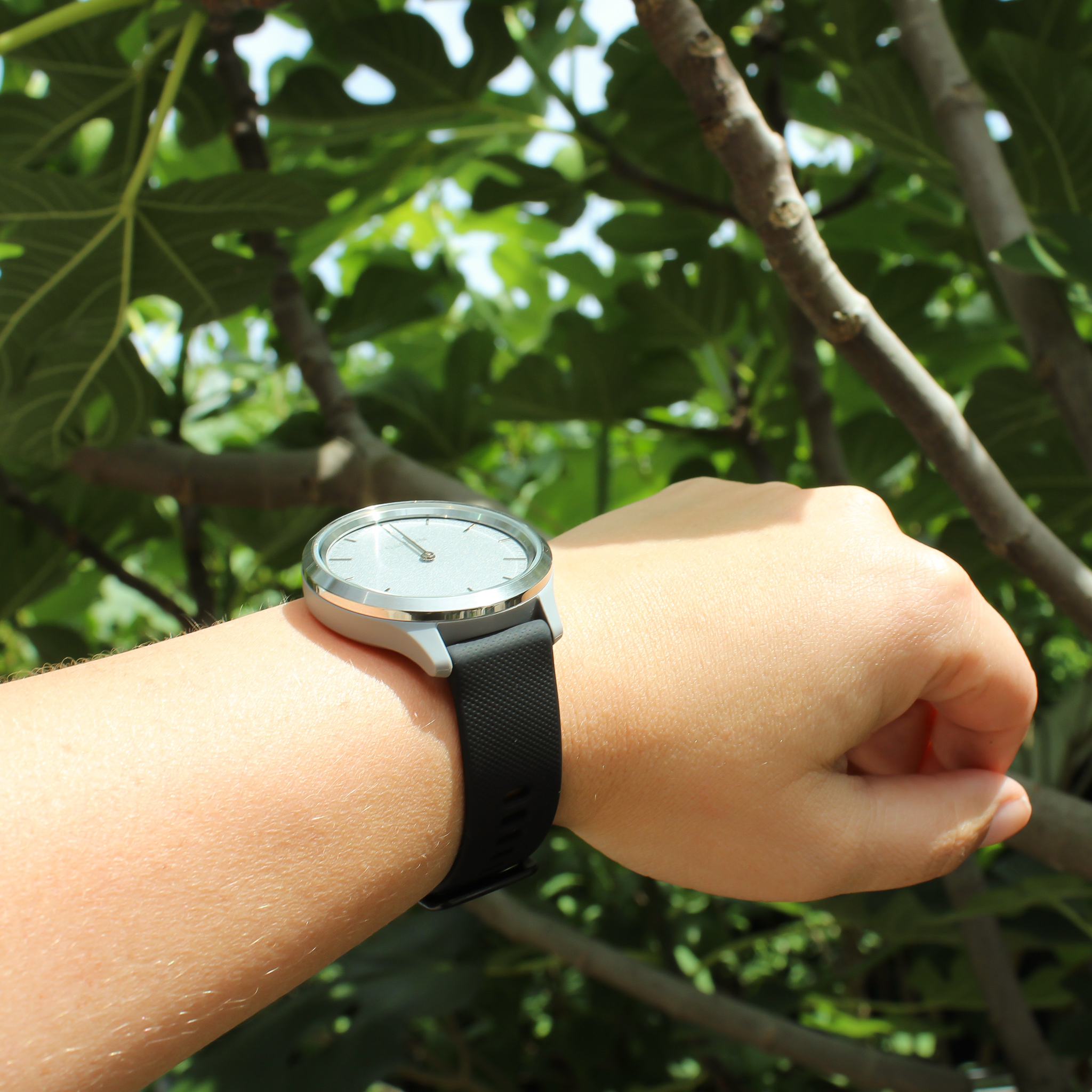 Bracelet sport boucle Garmin Vivoactive / Vivomove - noir