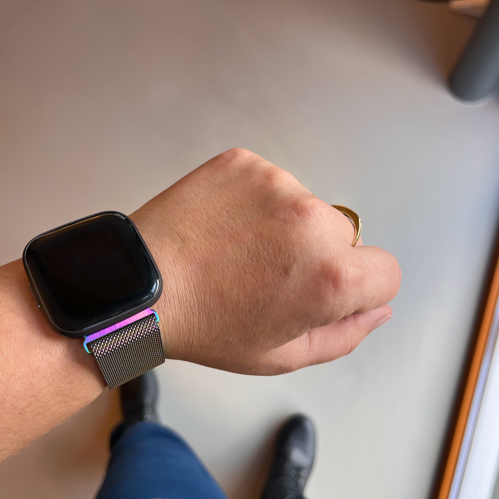 Bracelet milanais Fitbit Versa - coloré