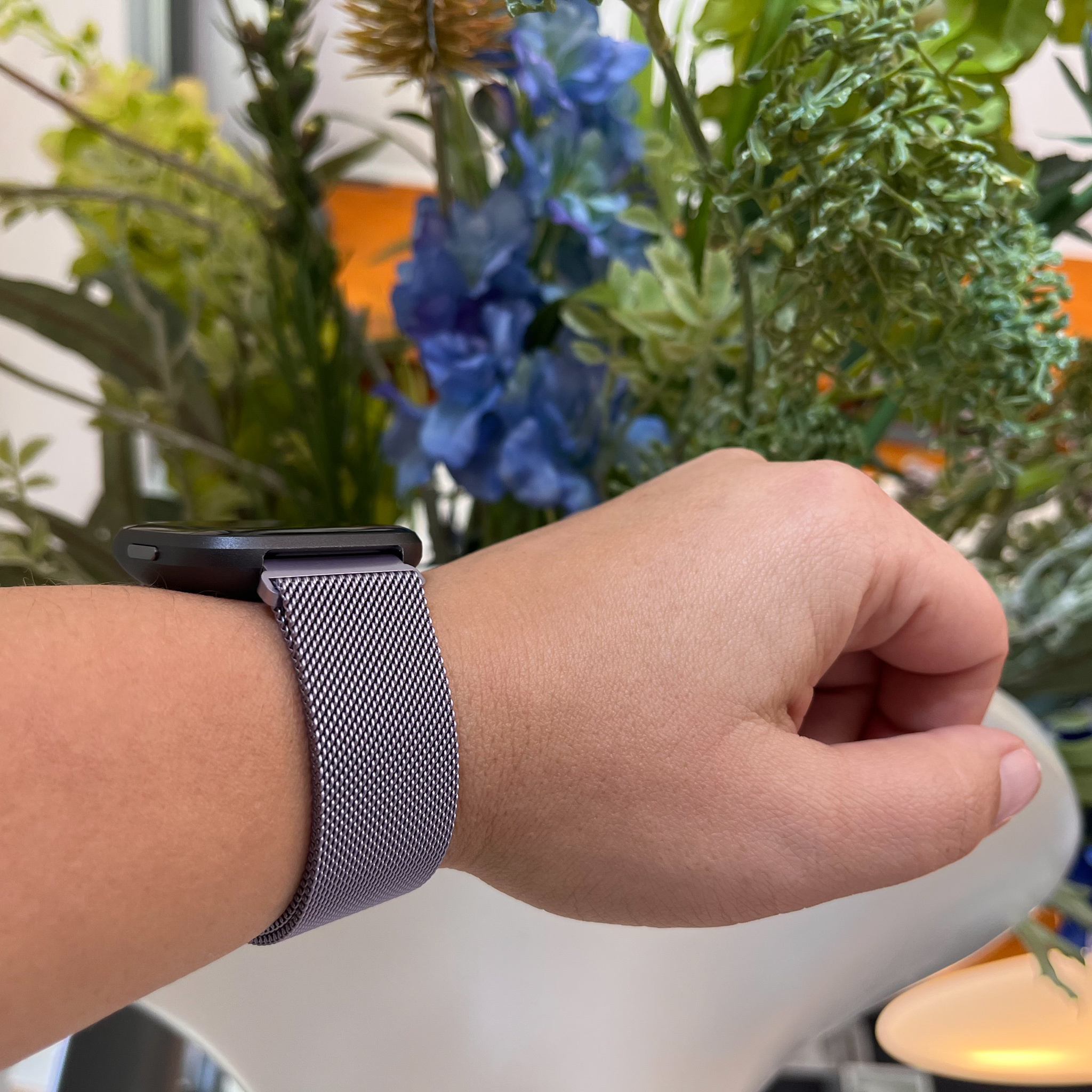 Bracelet milanais Fitbit Versa - lavande