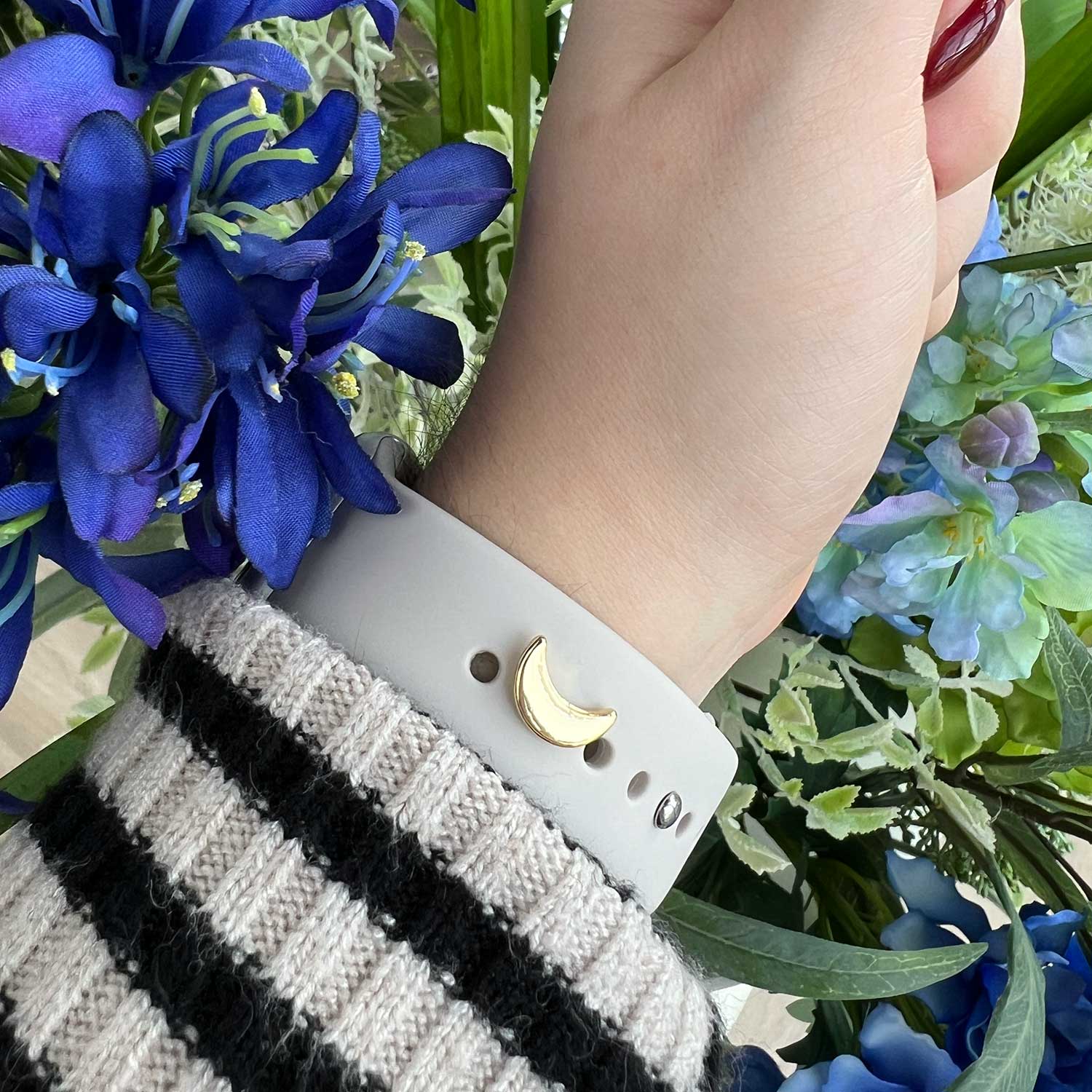 Bijoux Apple Watch - or lunaire