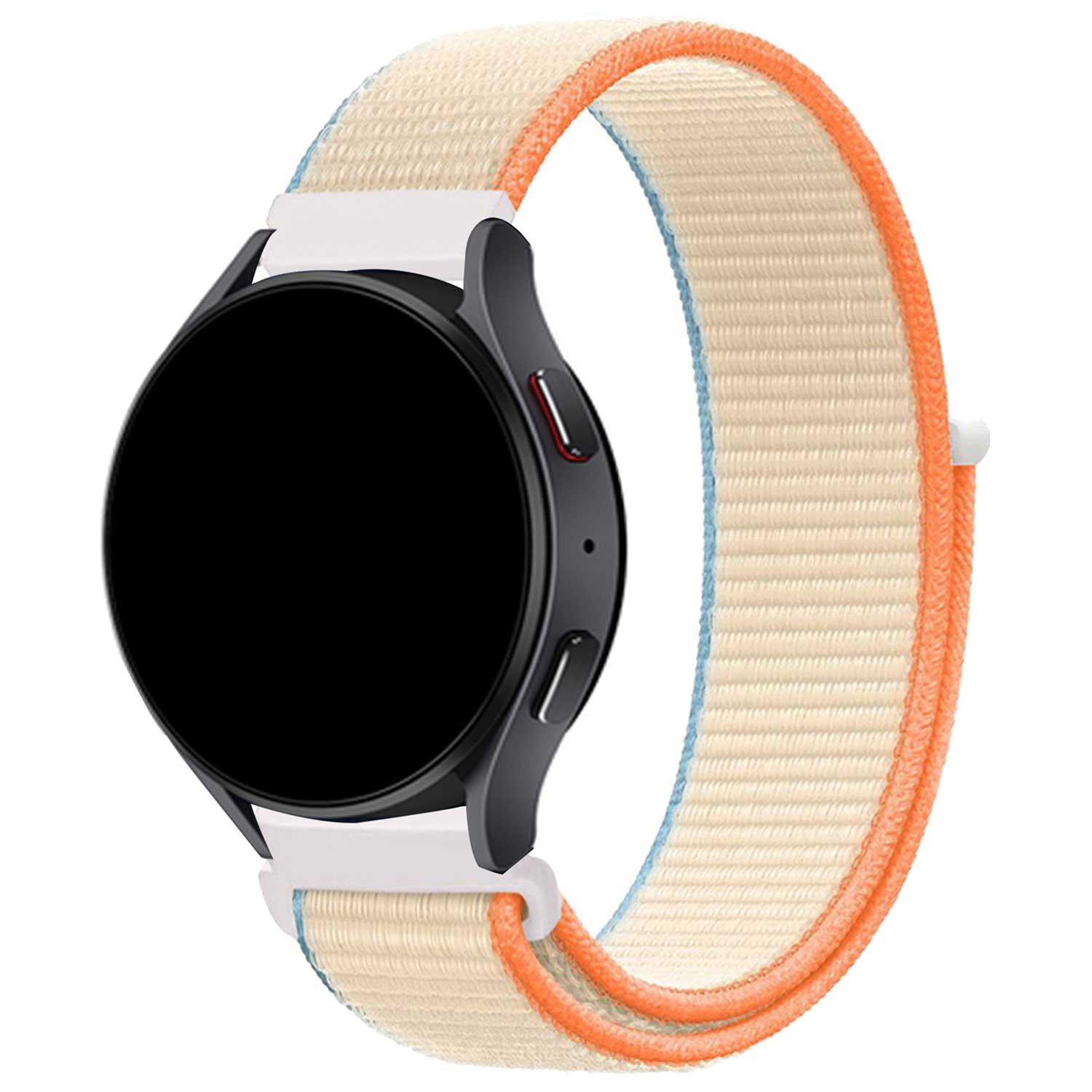 Bracelet en nylon Samsung Galaxy Watch 7 - lumière stellaire
