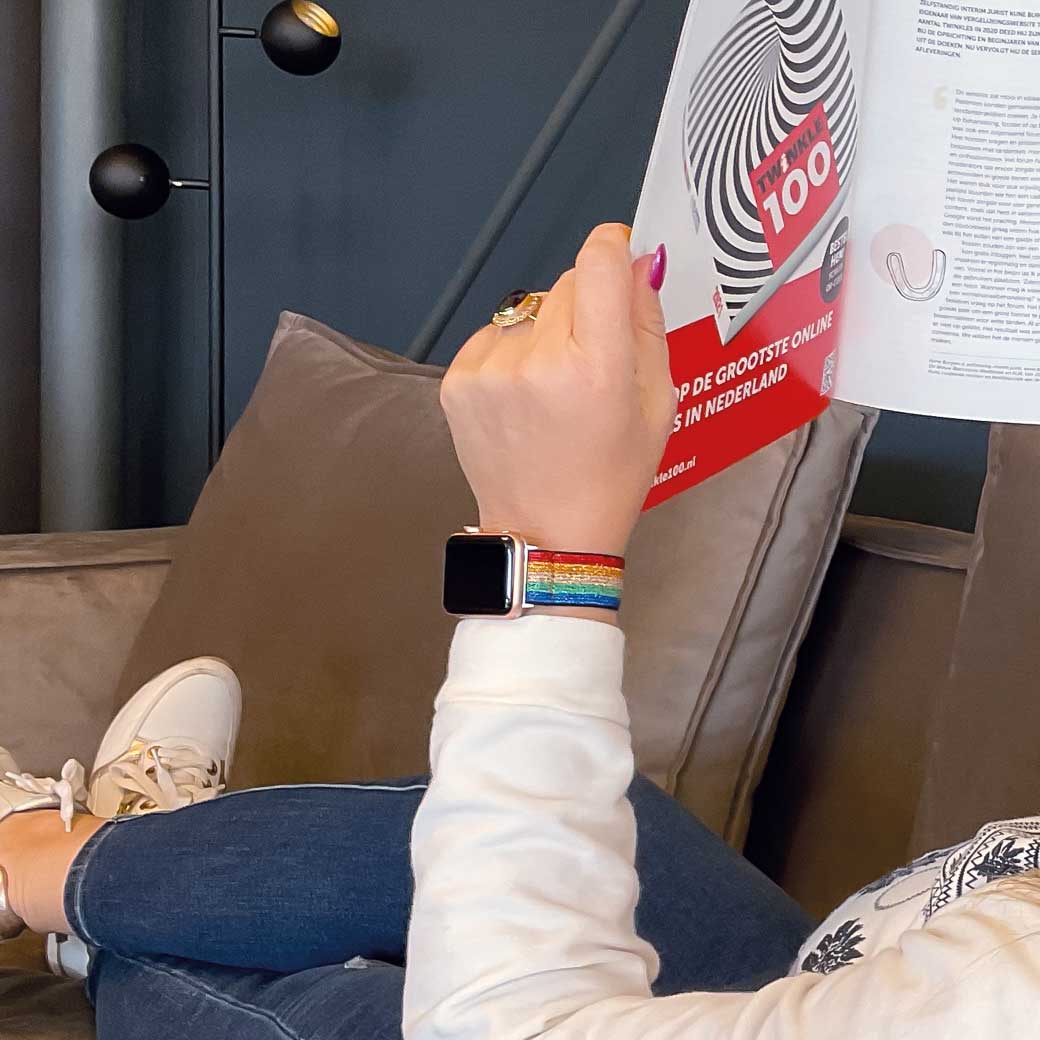 Bracelet nylon Apple Watch - colorée