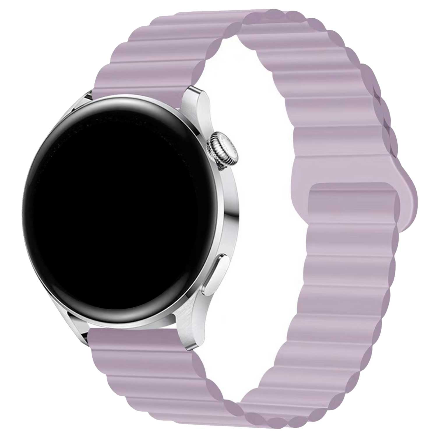 Bracelet magnétique en silicone Samsung Galaxy Watch 5 - violet